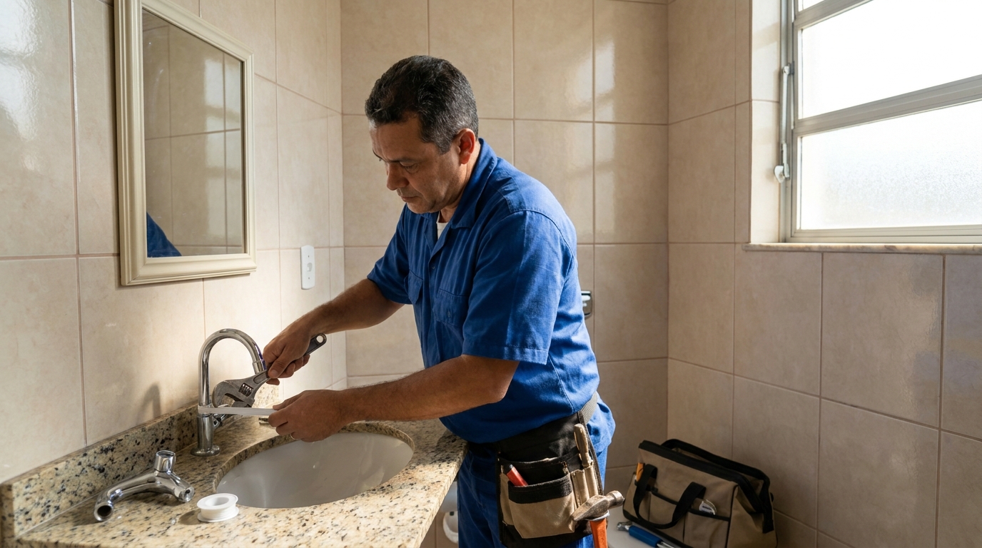 Ajustes em Torneiras em Cascavel‑PR